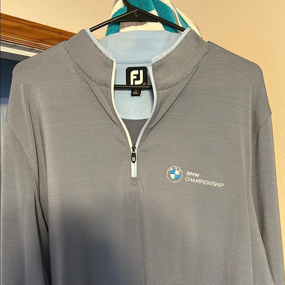 BMW Championship Gray Quarter-Zip Pullover